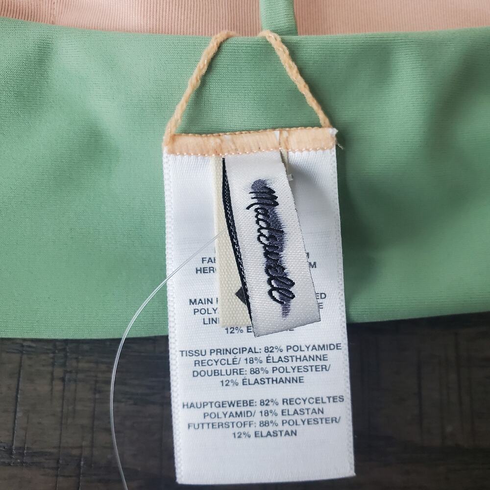 Madewell Double-Strap One-Shoulder Bikini Top Size XXS NWT - Picture 5 of 10